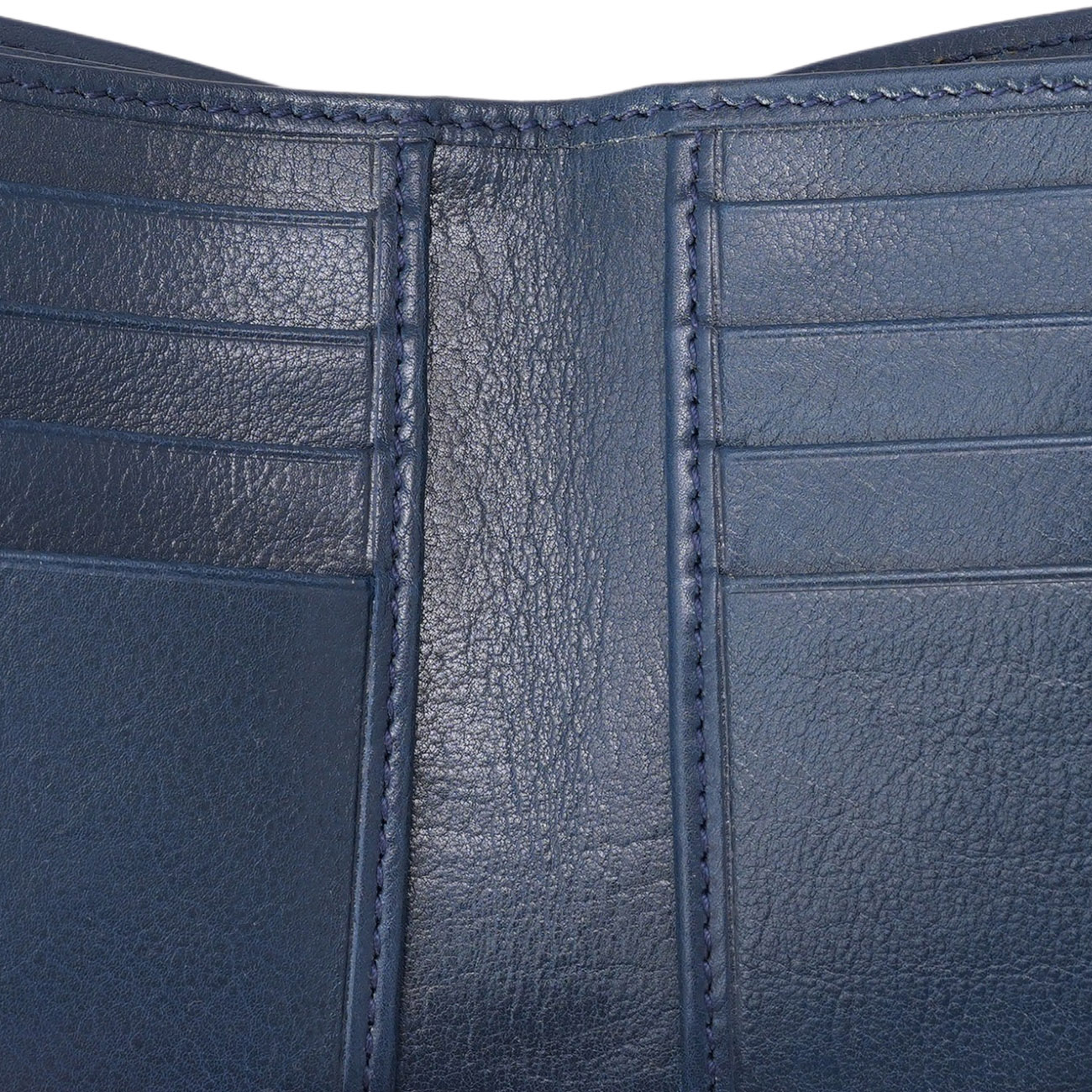 BOTTEGA VENETA(USED)보테가베네타 인트레치아토 남성 반지갑 네이비